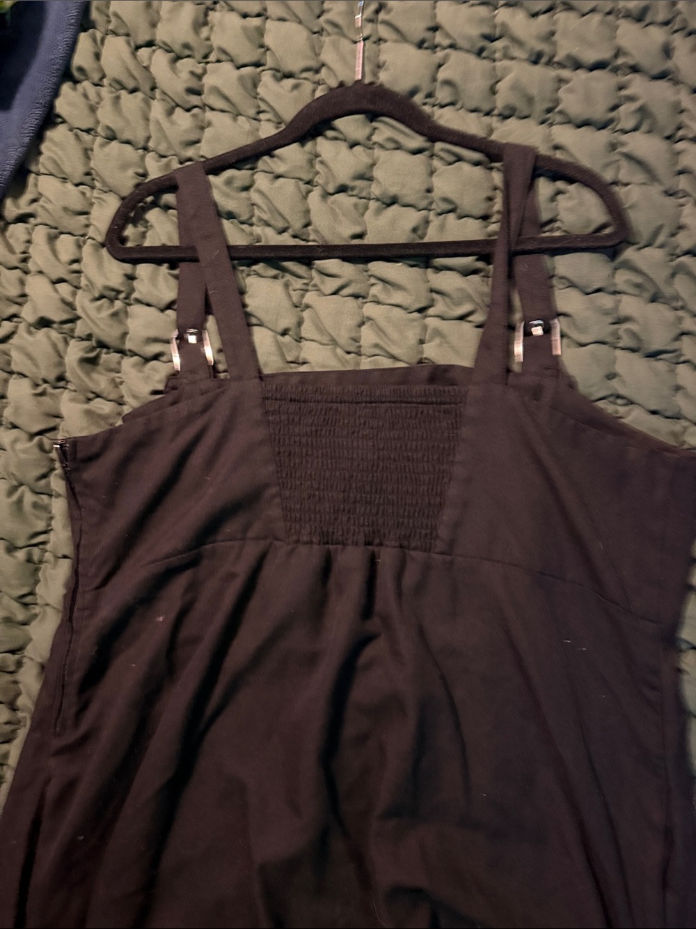 Hot Topic Black Mini Dress with Buckle Straps - Picture 3 of 3